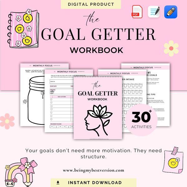 2026 Monthly Goal Setting & Weekly Accountability Workbook